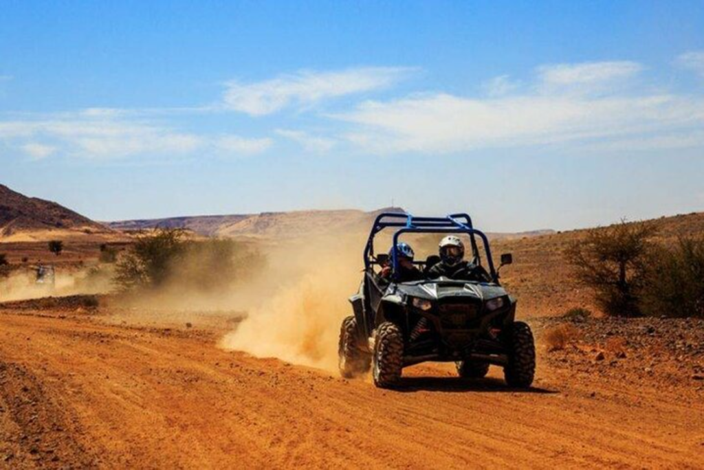 Buggy tour in Timlaline desert